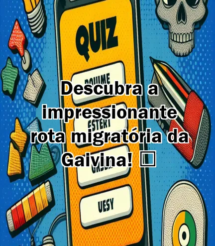 Descubra a impressionante rota migratória da Gaivina! ️