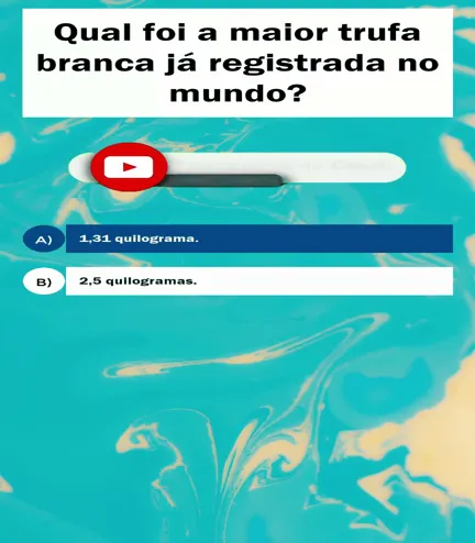 Descubra a maior trufa branca registrada no mundo!
