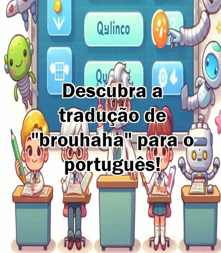 Descubra a tradução de "brouhaha" para o português!