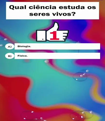 Descubra mais sobre a biologia e os seres vivos!