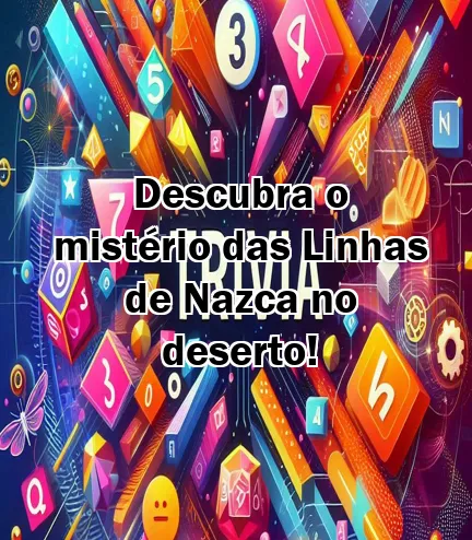 Descubra o mistério das Linhas de Nazca no deserto!