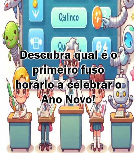 Descubra qual é o primeiro fuso horário a celebrar o Ano Novo!