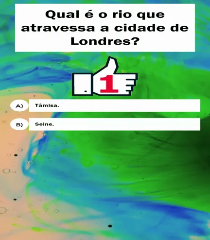 Descubra qual é o rio que atravessa a cidade de Londres!
