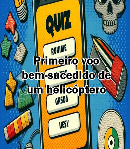 Primeiro voo bem-sucedido de um helicóptero