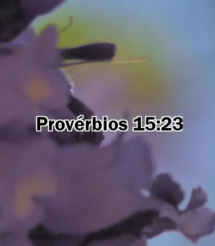 Provérbios 15:23
