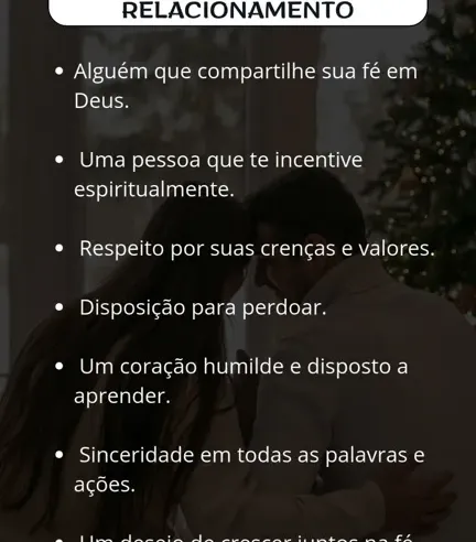 7 Coisas Que Todo Cristão Deve Procurar em um Relacionamento