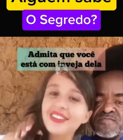 alguém sabe o segredo desse homem?