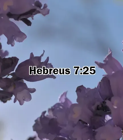 Hebreus 7:25