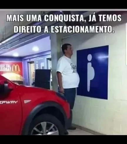 Mais uma conquista!  Quem nunca?