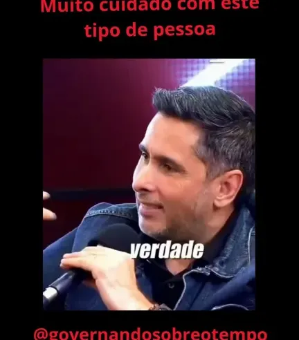 Muito cuidado com este tipo de pessoa