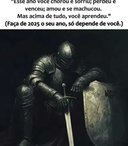 Você PRECISA ler esta frase para começar seu ano....